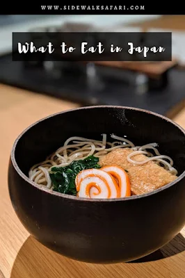 What to eat in Japan: soba noodles