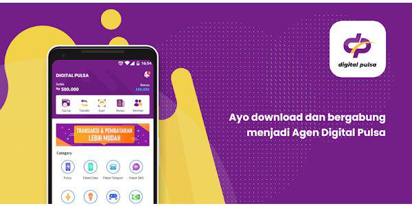 Download Aplikasi Android Digital Mobile Topup Digital Pulsa