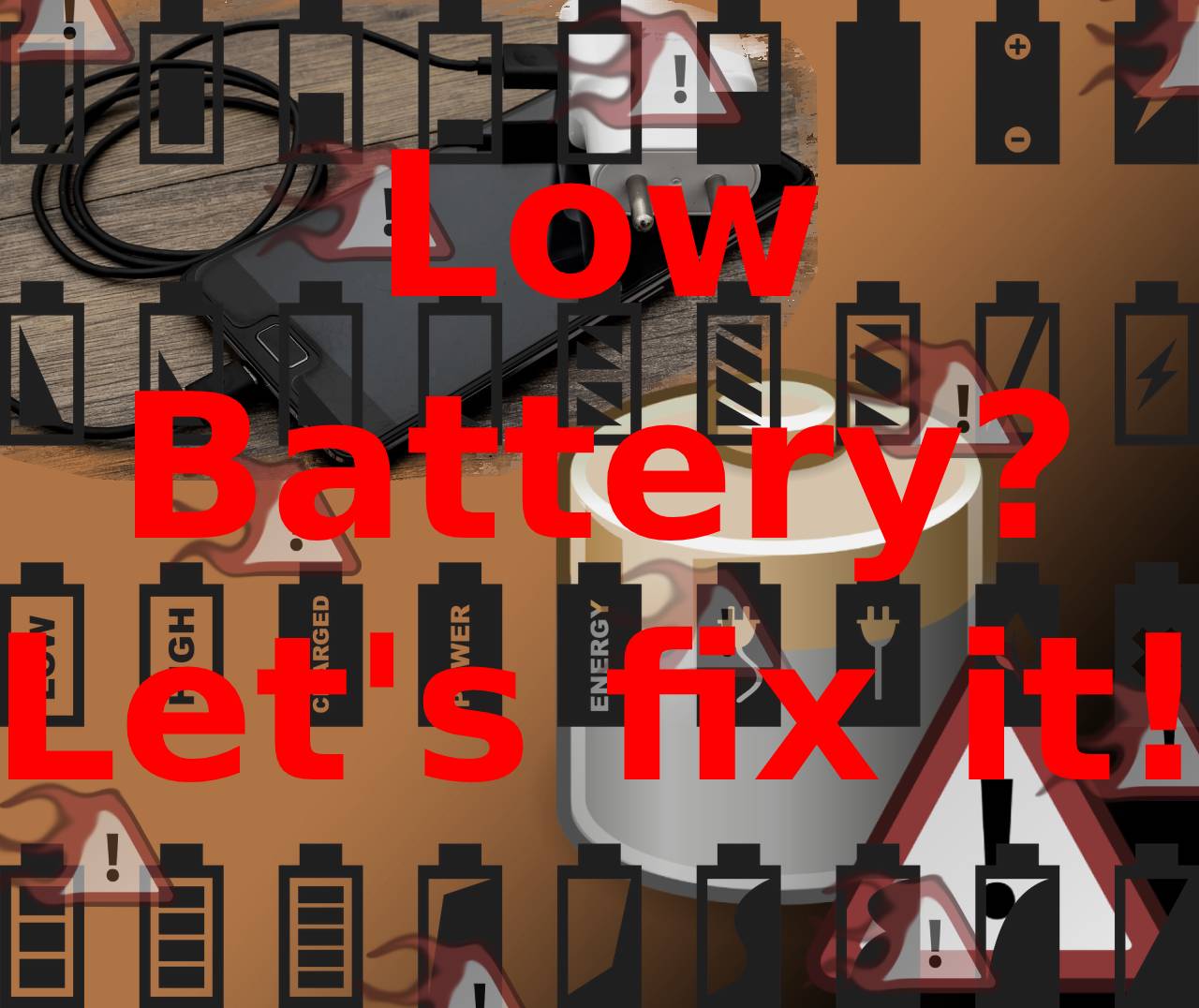 Does your phone run out of battery? Here's how to fix it!