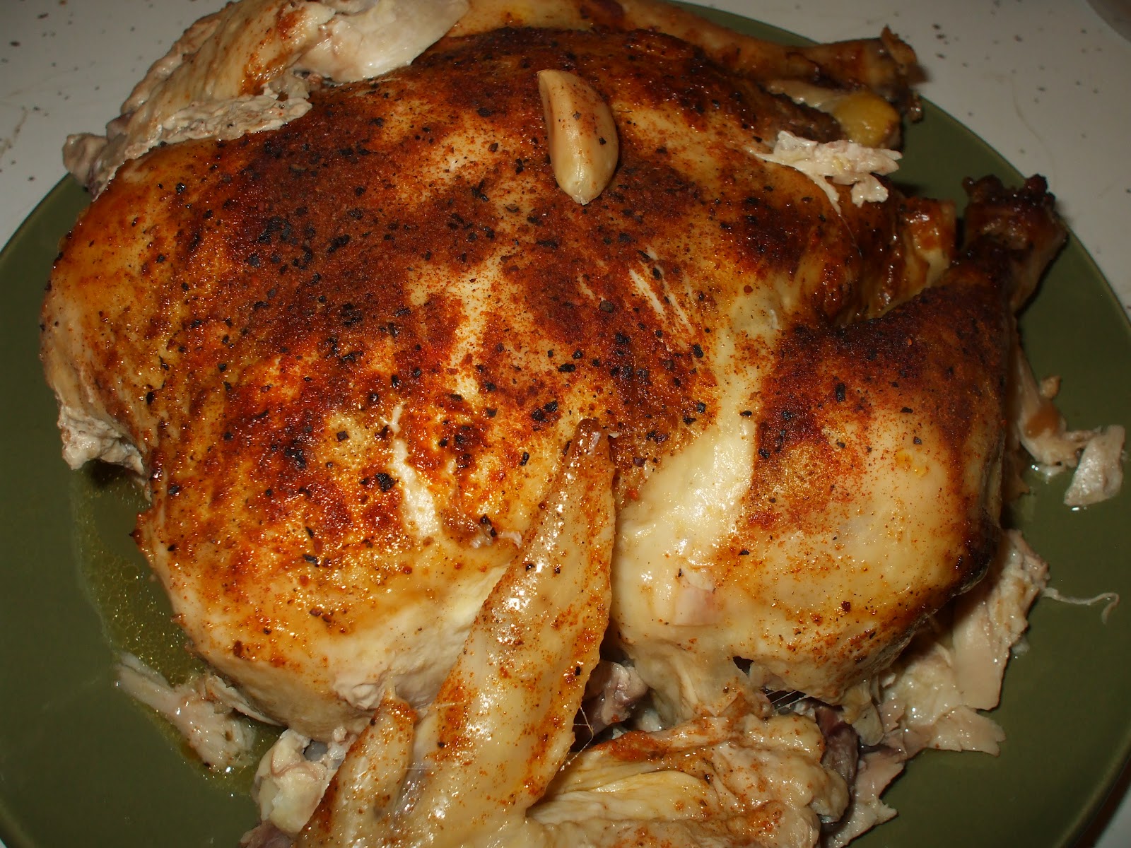 Easy Does It Crock Pot Rotisserie Chicken