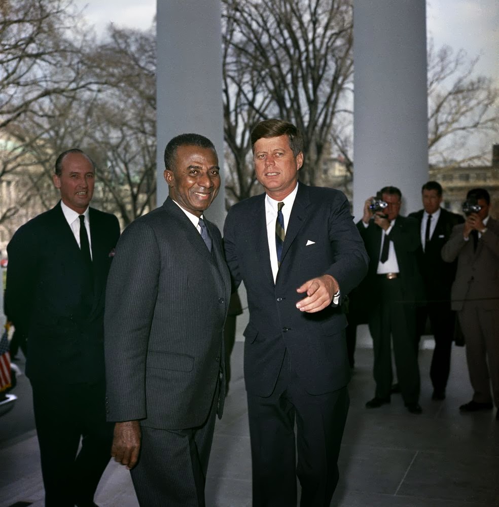 JFK and the president of Togo