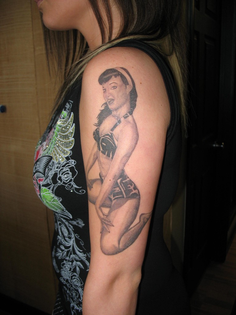 Pin Up Tattoos For Women 115