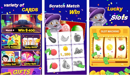 Lucky Cat Apk Penghasil Uang Gores Gambar Dan Spin Dapat Dollar