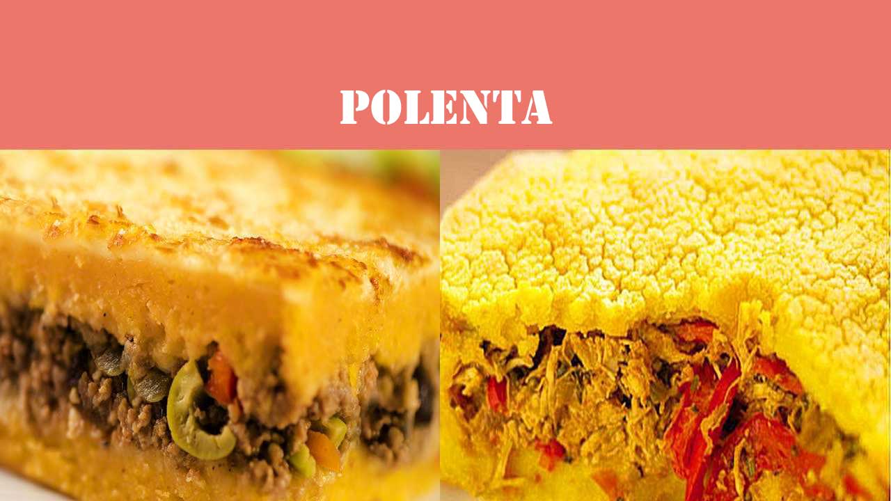 Receta fácil de polenta criolla venezolana de harina de maíz (Pollo