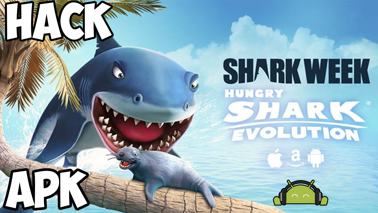Hungry Shark Evolution 5.4.0 apk MOD HACK [Monedas y Gemas ilimitadas