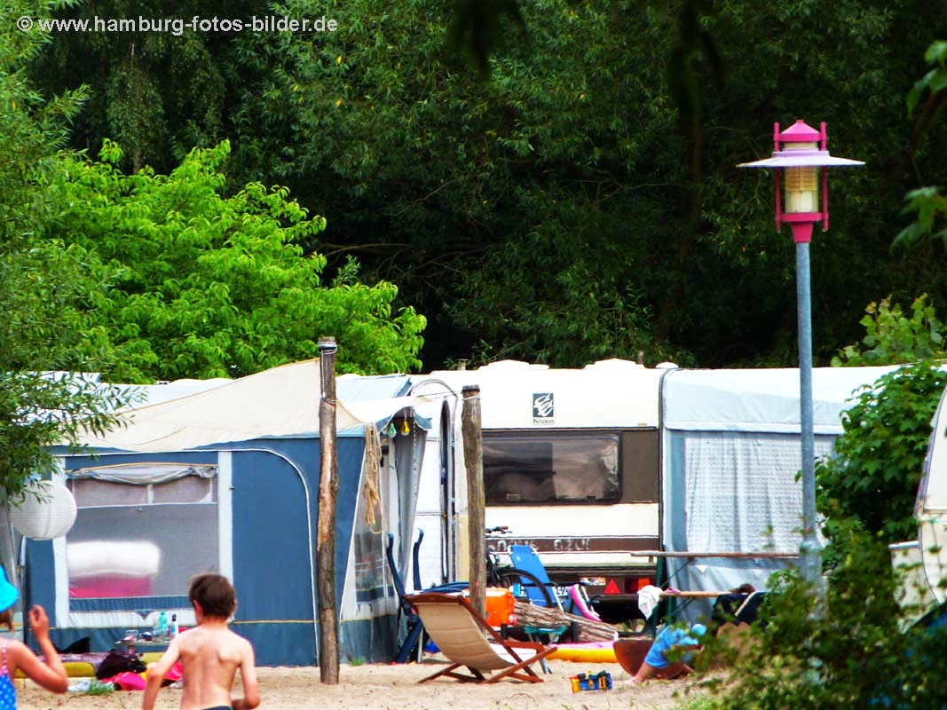 Hamburg Campingplatz - Elbecamp Hamburg Campingplatz, Camping im Elbecamp