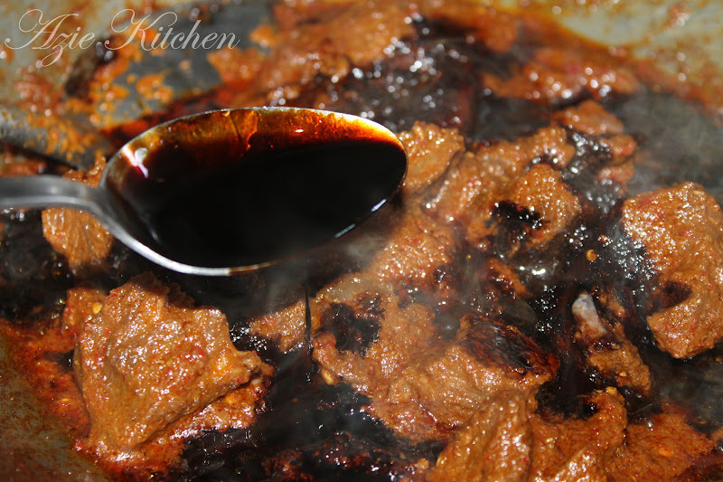 Daging masak hitam azie kitchen