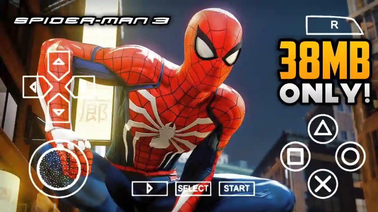 38MB] Spider-Man 3 Highly Compressed PSP ISO