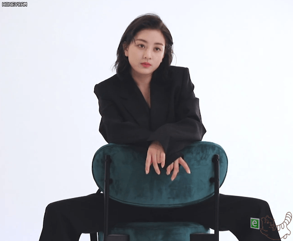 트와이스 화보찍는 지효