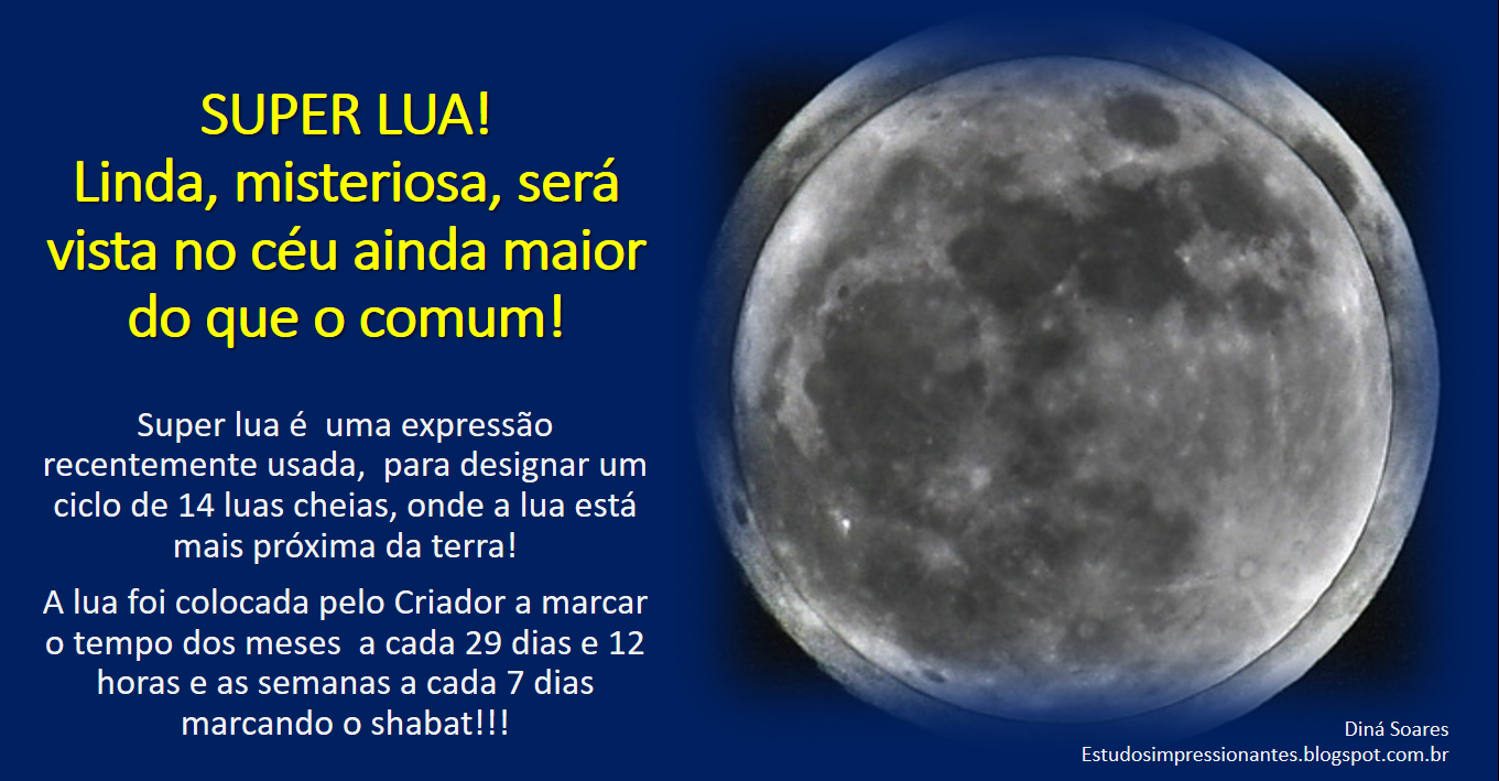 Super Lua do Ano!