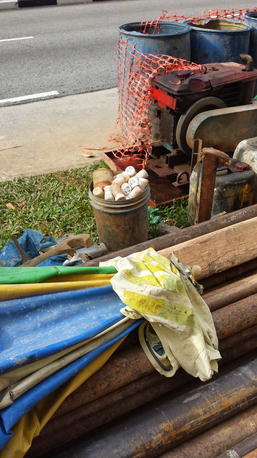 Jurong Region Line Construction Choa Chu Kang