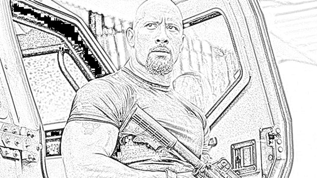 Movie Lovers Reviews Hobbs Amp Shaw 2019 Coloring Pages