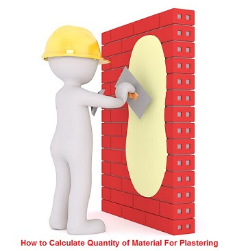 How to Calculate Quantity of Material For Plastering