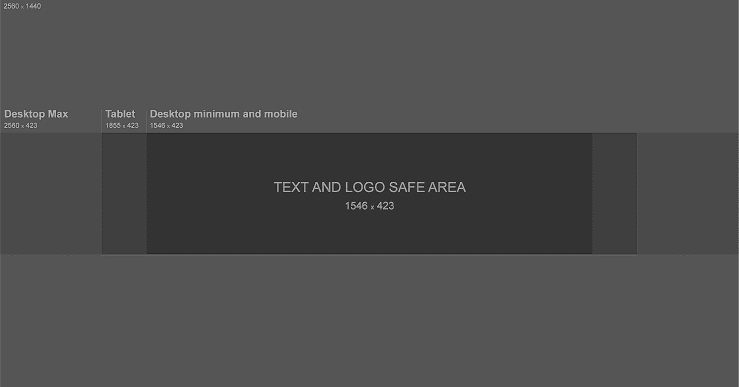 Ukuran template channel banner youtube