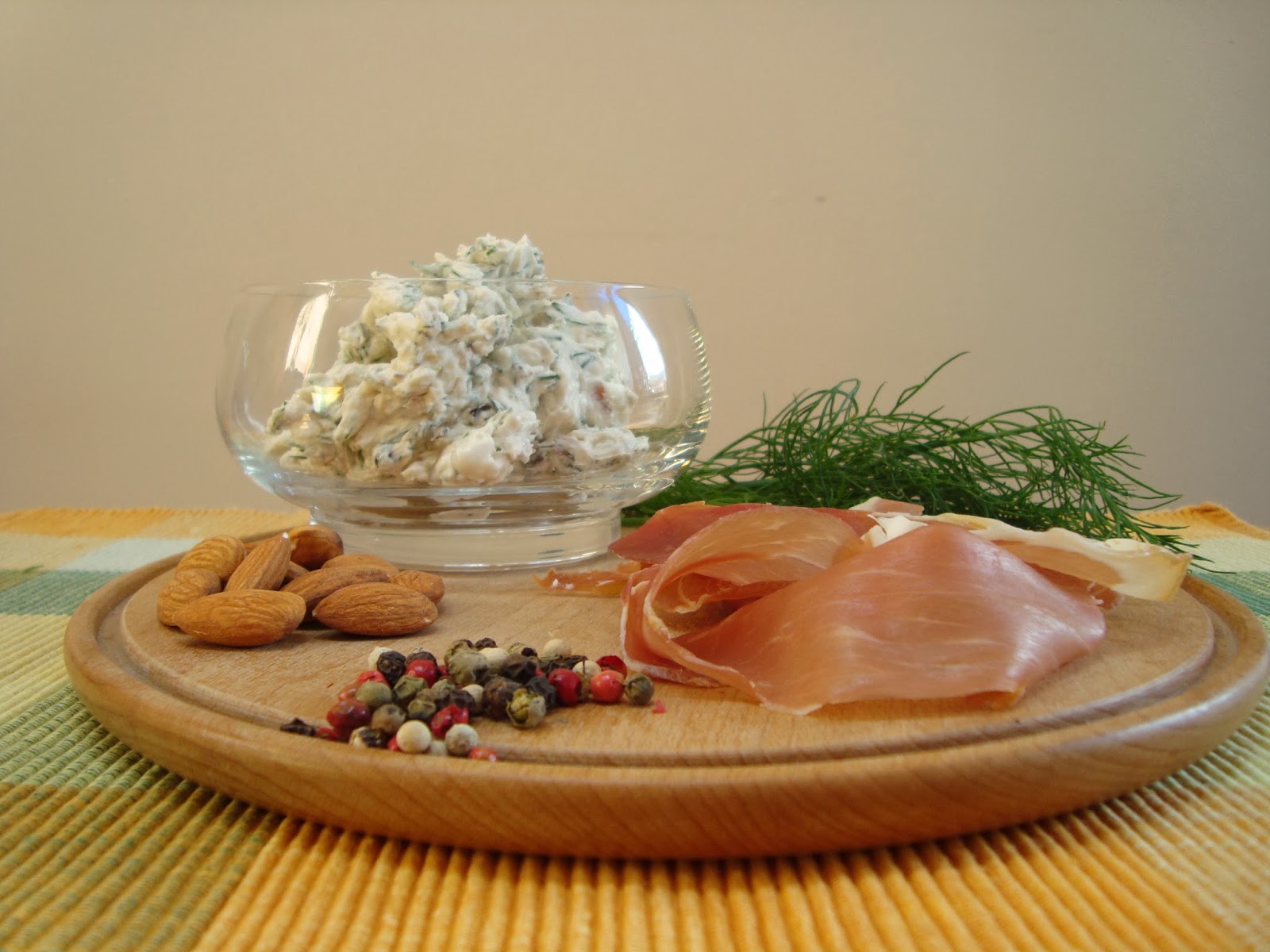 The Singing Fork Prosciutto Rolls with Cream Cheese