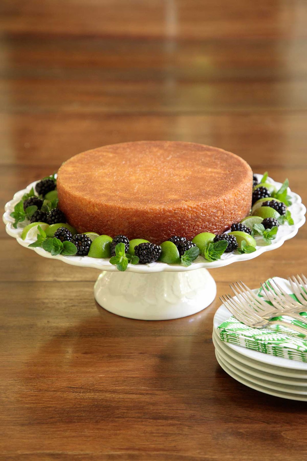 Key Lime Coconut Yogurt Cake mamarecipes