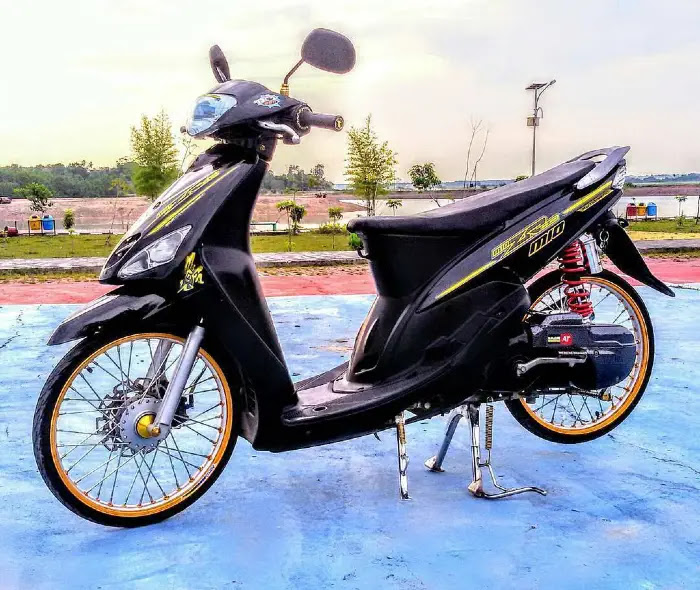 ✔️13++ Informasi tentang Modifikasi motor mio pake stang trail - Lengkap 10 Modifikasi Mio Simple