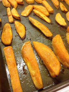 Sweet Potato, Oven Fries, recipe, side dish