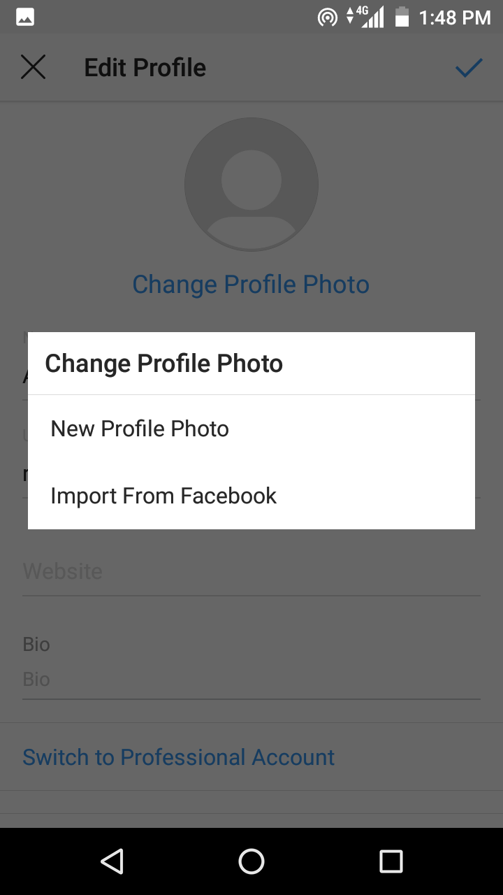 How to Change Your Profile Picture on Instagram