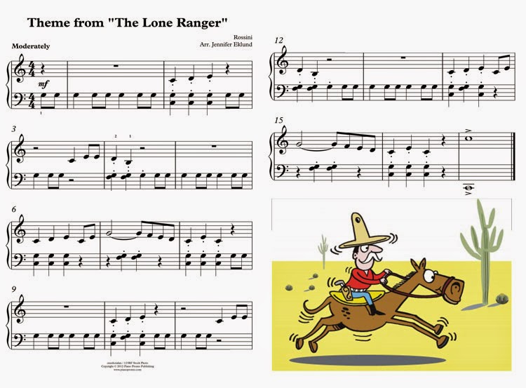 The LONE RANGER : The Lone Ranger's MUSIC