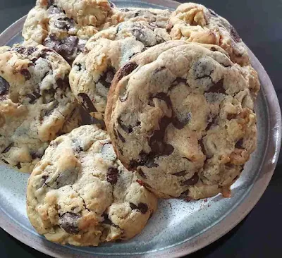 Delicious cookies from Too Much Chocolate Chip Cookies by the Fet Boys