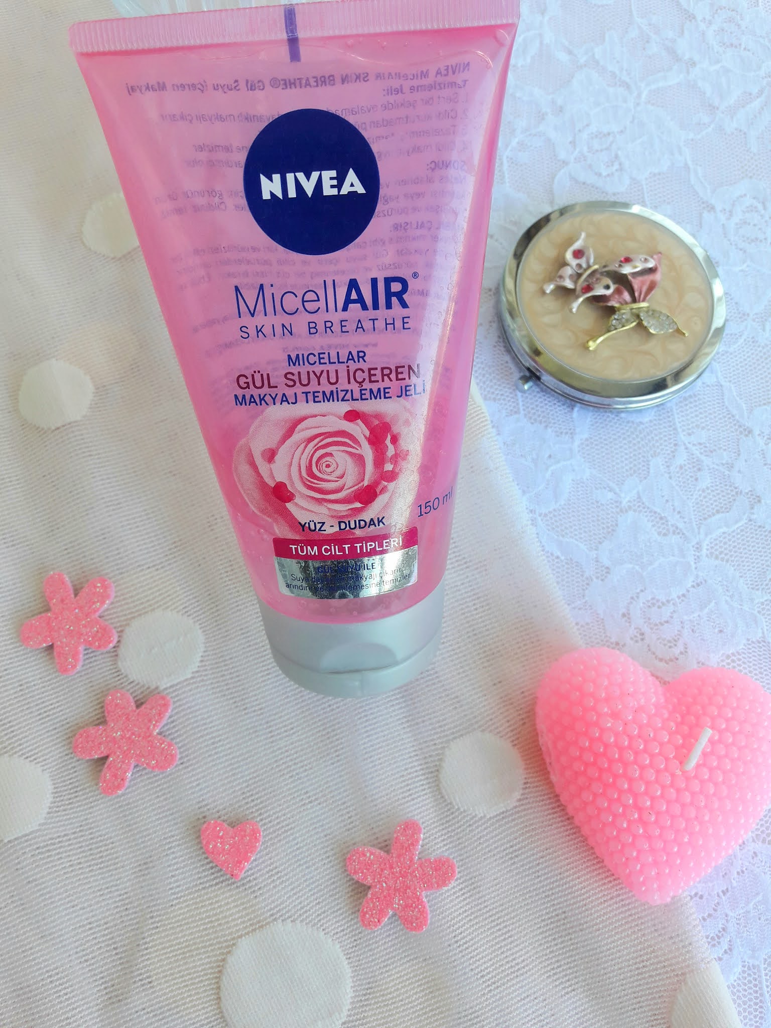 Nivea Micellair Gul Suyu Iceren Seri Incelemesi Blogluyorum Gokce Bagtir Kozmetik Yasam Alisveris Makyaj Blogu