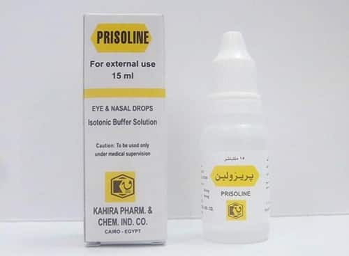 سعر ودواعي استعمال قطرة بريزولين Prisoline لعلاج العين