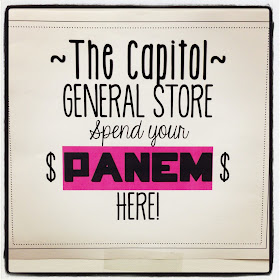 The Capitol General Store: Students spent their Panem "cash" on items.