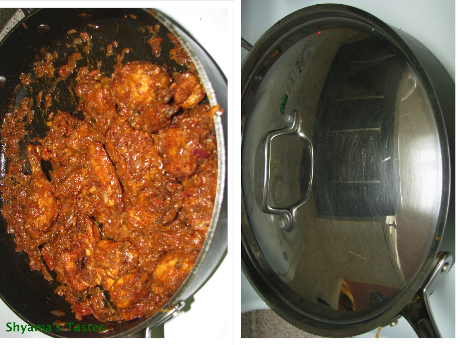 Shyama's Tastes: Chicken Roast- Kerala Style
