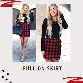 pull on skirt