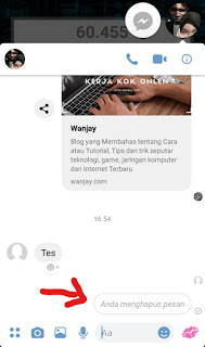 Cara Menghapus atau Menarik Pesan Chat Facebook Messenger yang Terkirim