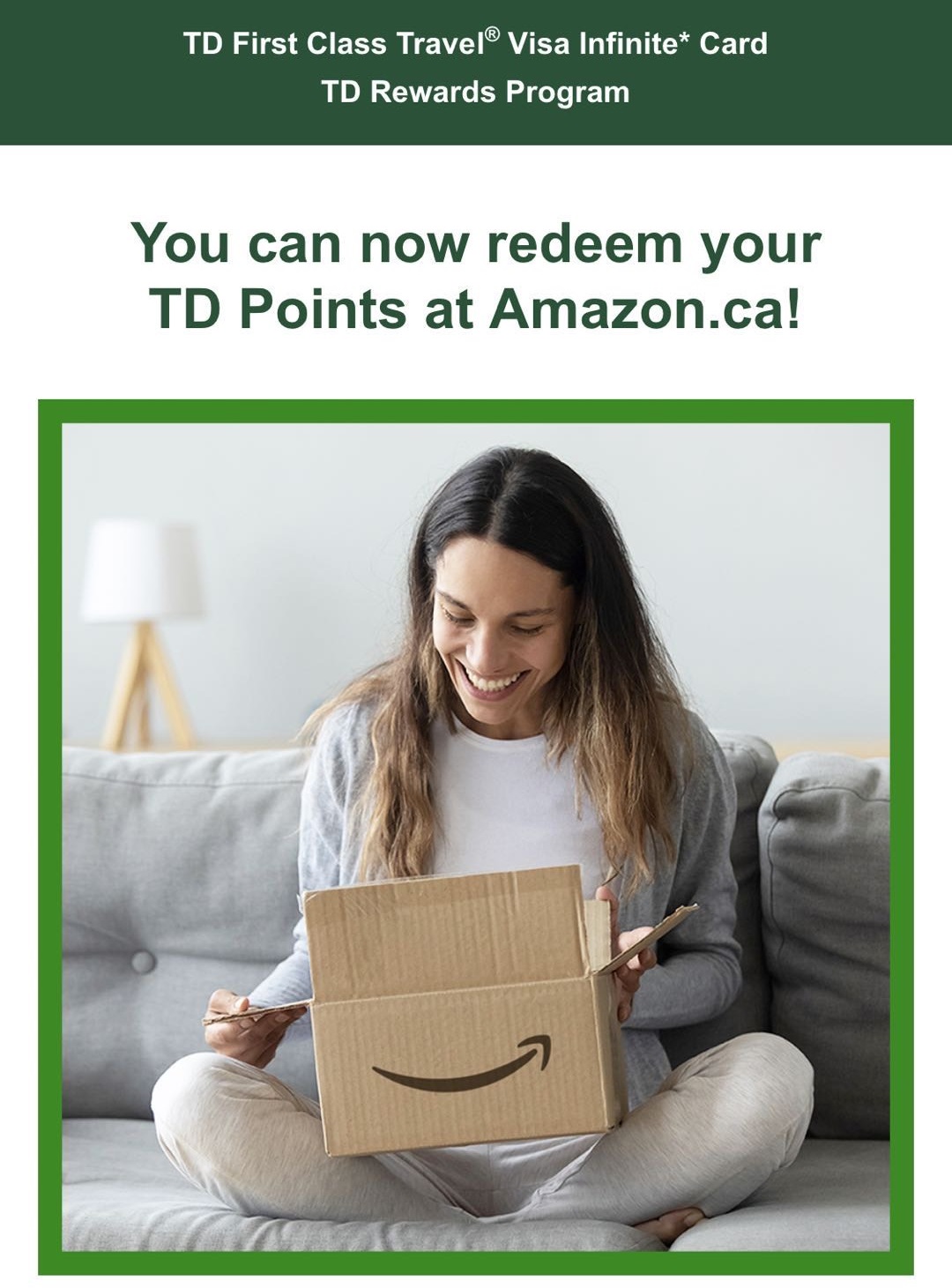 TD First Class Travel Visa Infinite 信用卡简介