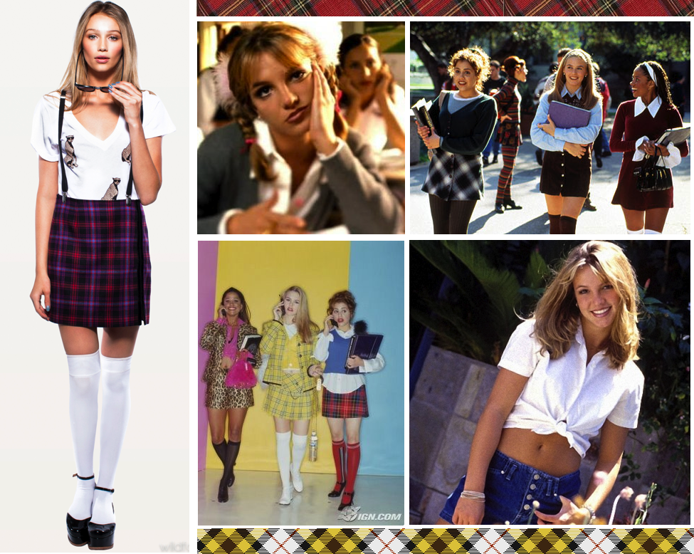 I Love the 90's School Girl Outfits For Sure J'Adore