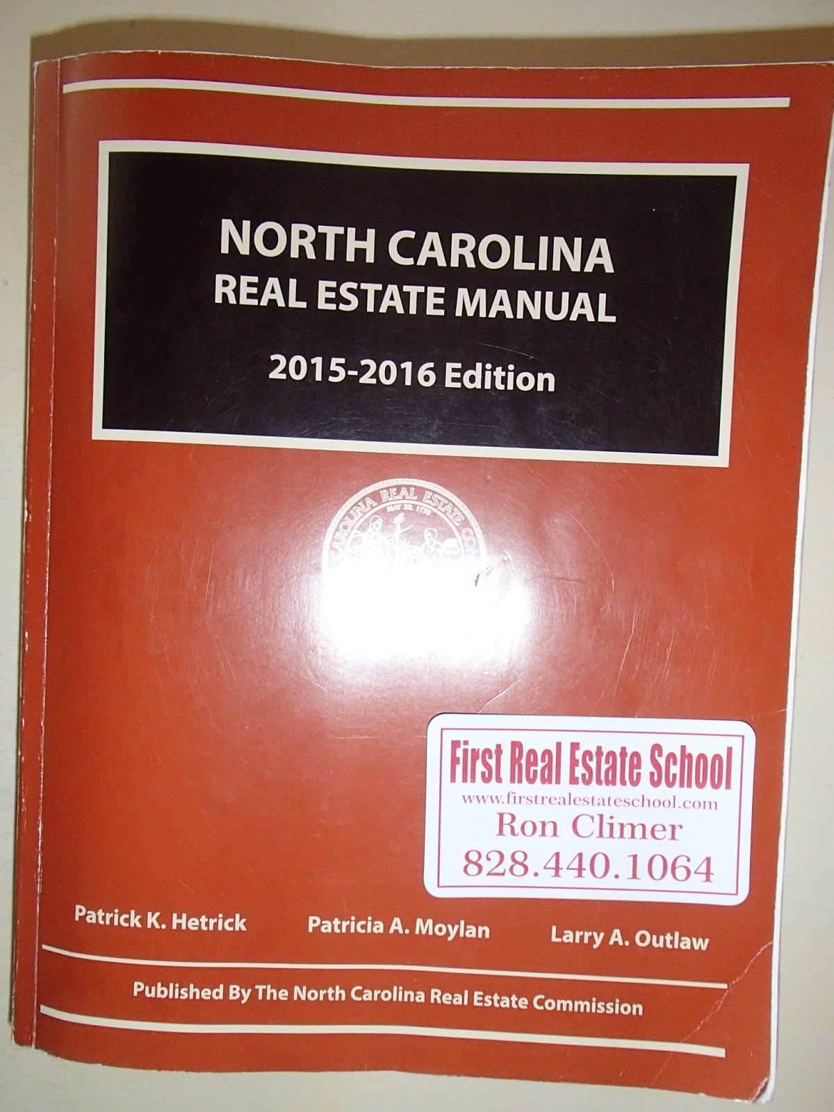 Ron Climer Mountain Messages Free North Carolina Real Estate Manual