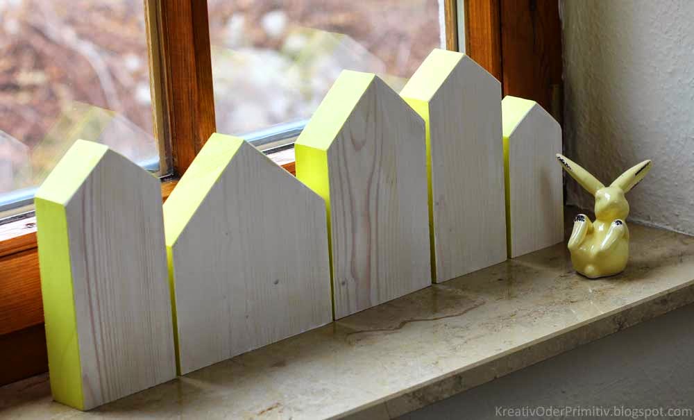 Kreativ oder Primitiv?: Holzhäuschen-Deko