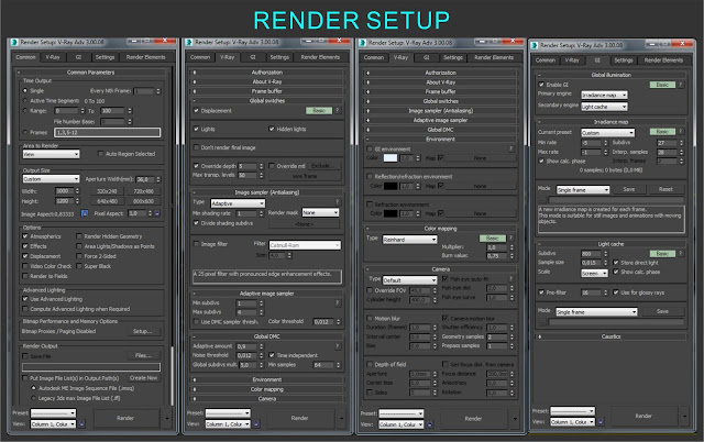 tutorial cara cepat render vray 3dsmax atau sketchup