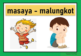 Teacher Fun Files: Salitang Magkasalungat Flashcards