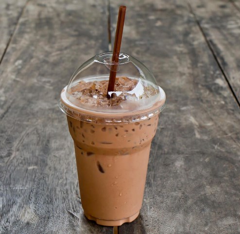 Healthy Iced Coffee Protein Shake Recipe for Weight Loss #drinks #lowcarb
