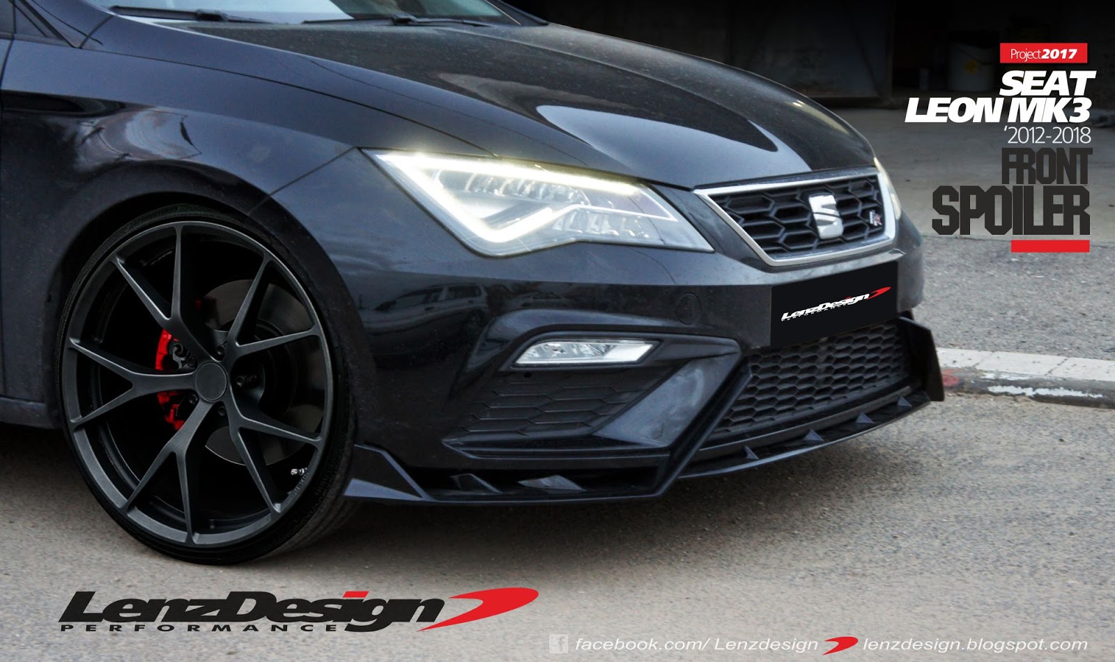 Seat Leon Mk3 5F Lenzdesign Body Kit & Spoilers 2012 2013 2014 2015