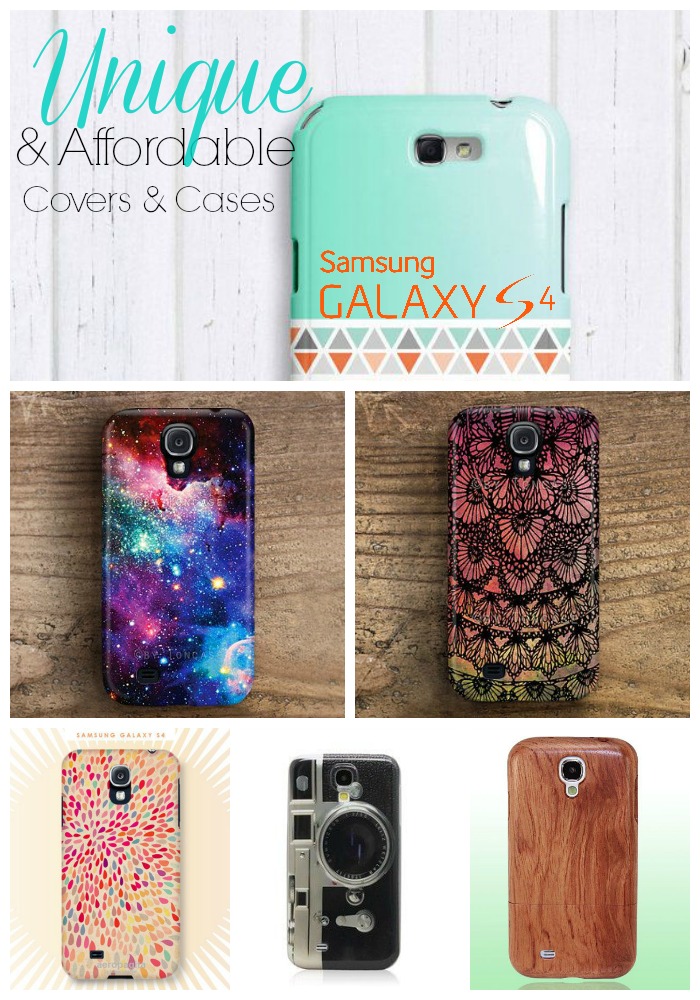 Unique & Affordable Phone Cases for the Samsung Galaxy S4