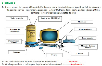L'informatique au collège - 2éme année: Cours 1 : la configuration ...
