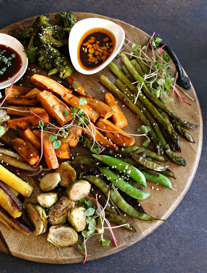 Hungry Couple Tamari Roasted Vegetable Platter