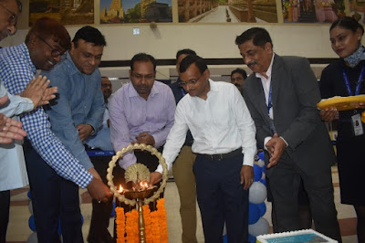 गया से इंडिगो हवाई सेवा का शुभारंभ Launch of Indigo air service from Gaya, anj news media