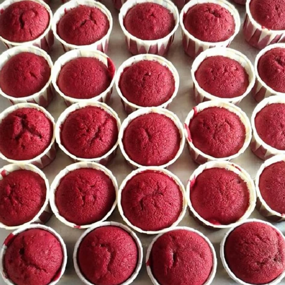 Bonda Resepi Red Velvet Cupcake Mudah