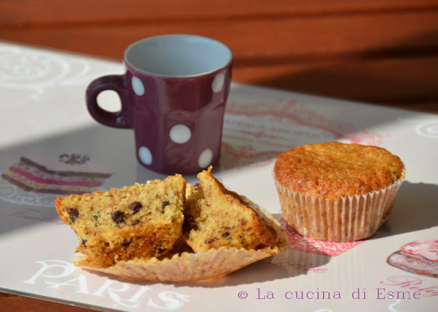 muffin alla stracciatella ...  e un sorriso!