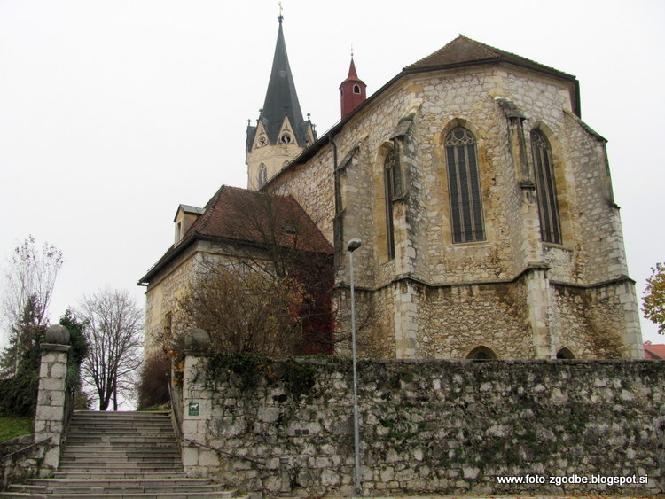 Novo mesto, Kapitelj, cerkev sv. Nikolaja Slovenija, Dolenjska