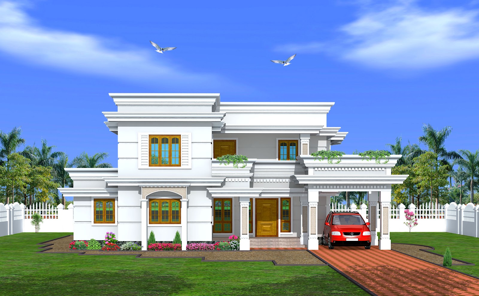 TwoStory Kerala Home Design