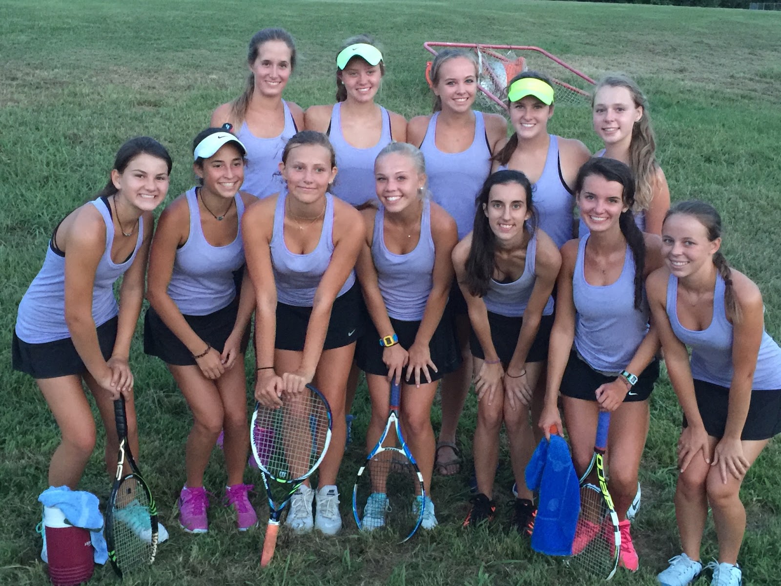 The 2016 Broughton Women's Tennis Team