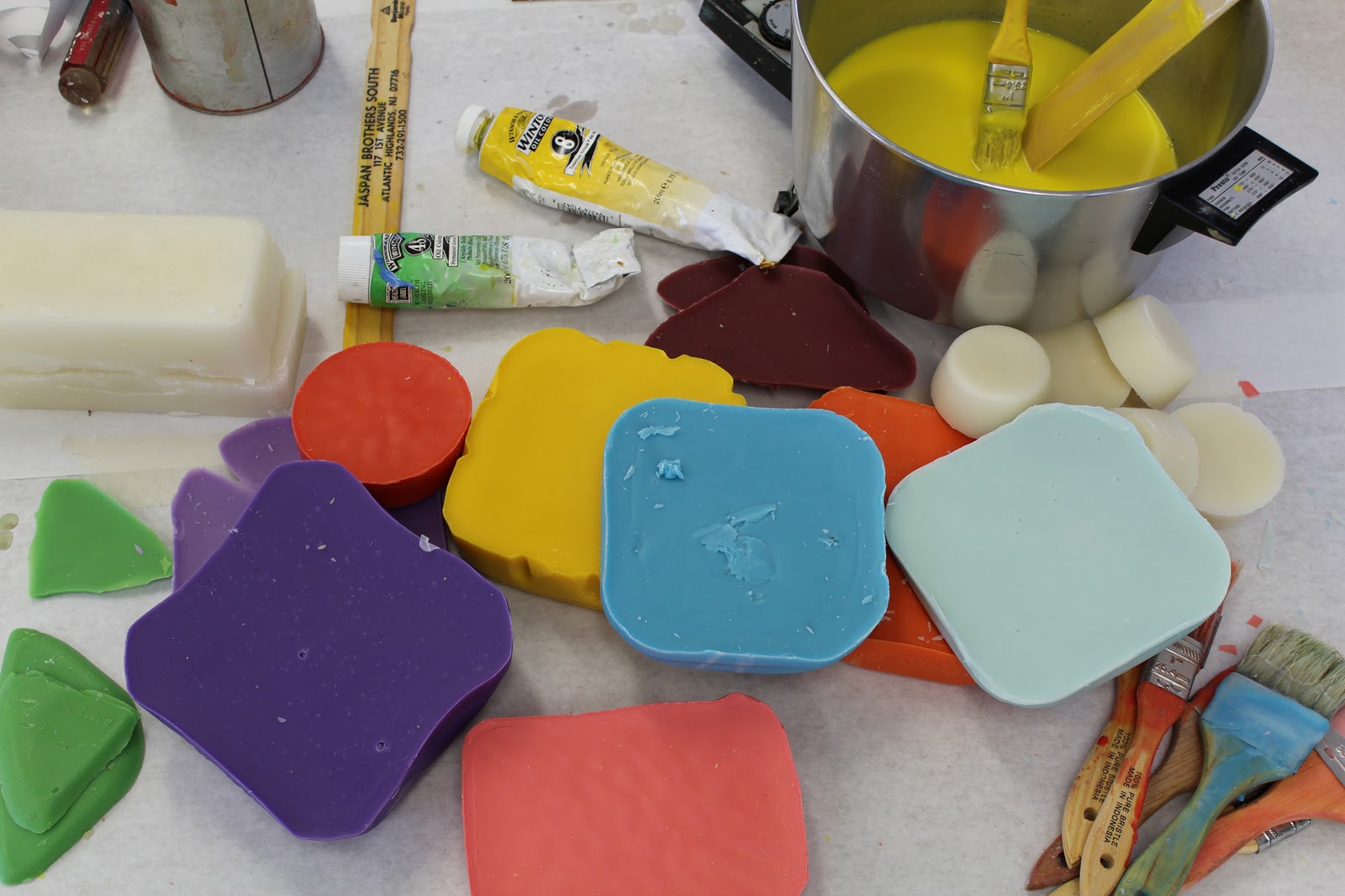 Art and Home Encaustic Part 1, encaustic medium and color