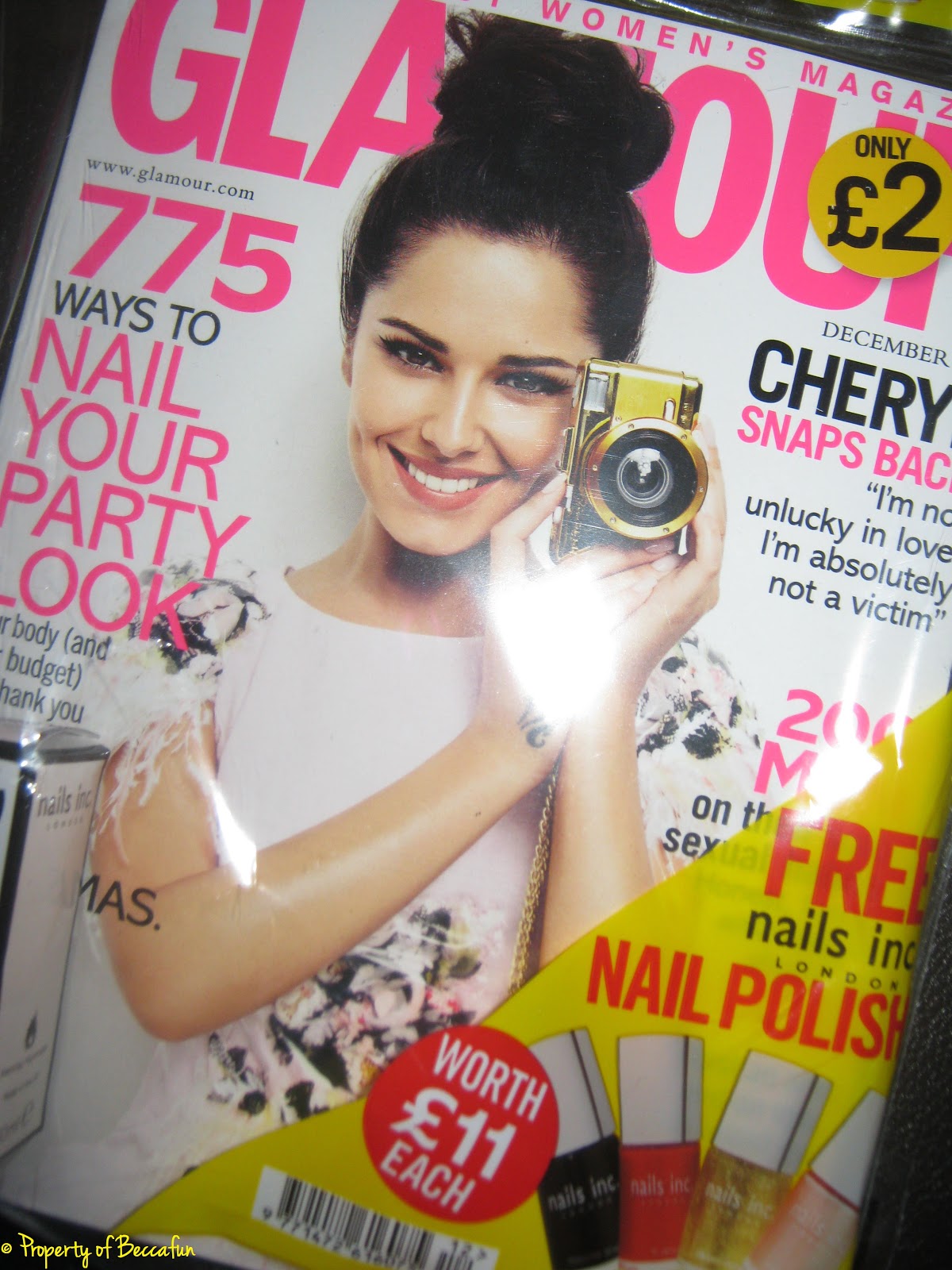 Glamour Magazine December 2012